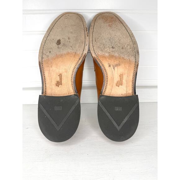 Allen Edmonds Walton Split Toe Derby 5954 Chestnut 9.5 D USA Dress Shoes w/ Box main image 5